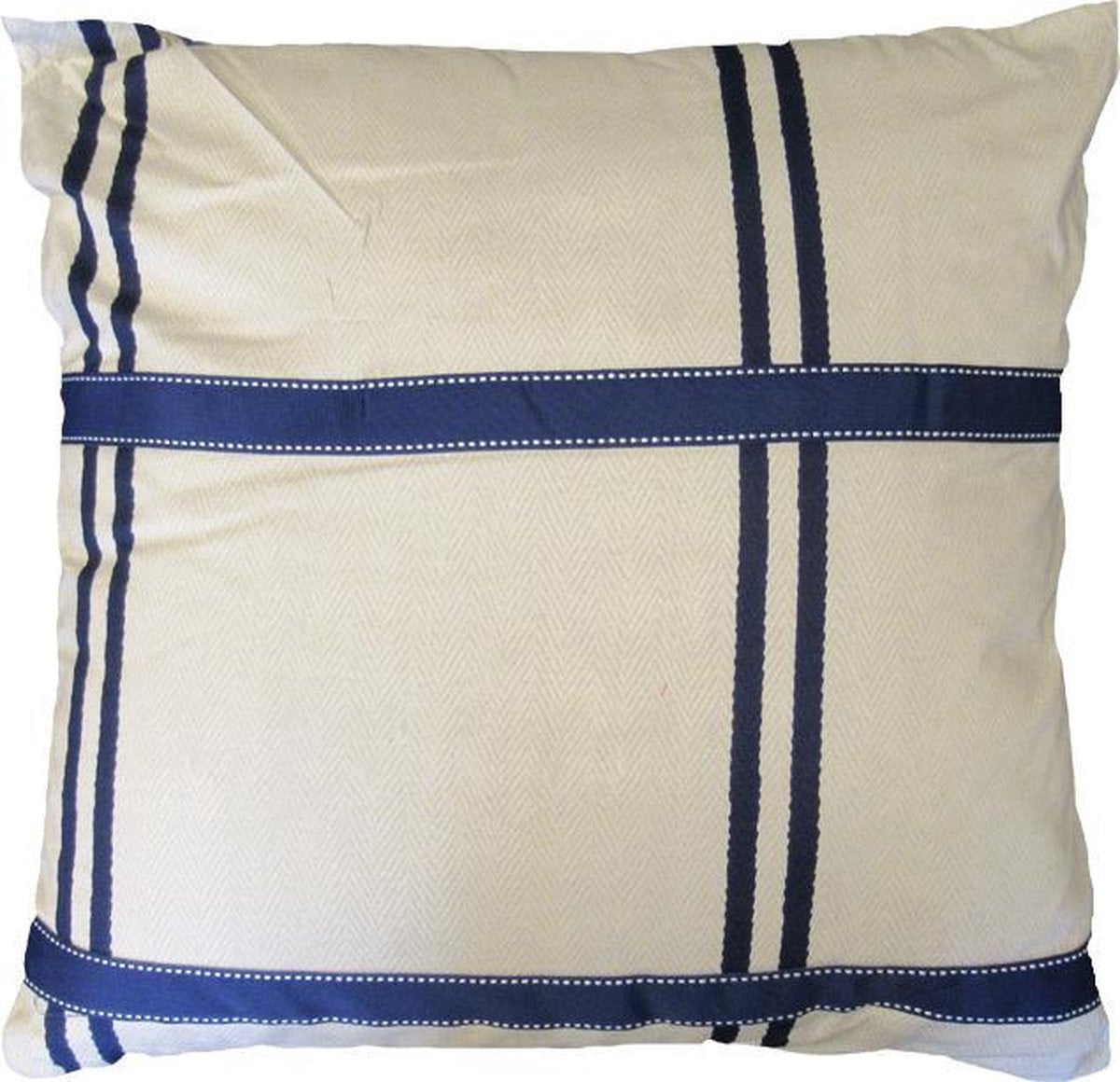 Marieke at Home Sea Side Sierkussen - Blauw - 50 x 50 cm