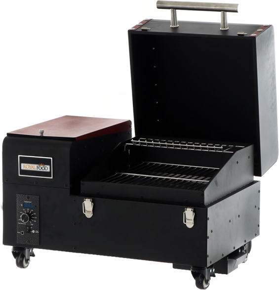 Pelletgrill Royal Food PELLETTO 140 W - Grillroste aus rostfreiem Stahl - Grillrost 35x38 cm