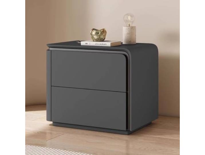 Nachttisch Modern 2 Schubladen Beistelltisch Schlafzimmer Montiert Nachttisch Modern 2 Schubladen Nachtkonsole Beistelltisch Kunstleder Kommode Schlafzimmer Montiert Geliefert