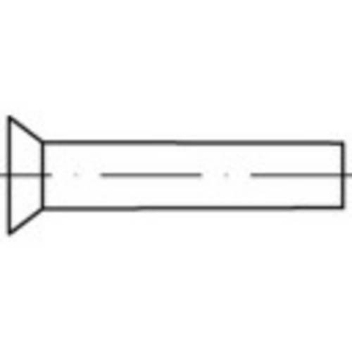 TOOLCRAFT 112250 Senkniete (Ø x L) 2mm x 8mm Stahl 1000St.
