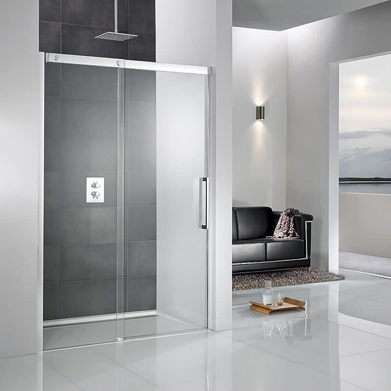 HSK K2 sliding door for niche, door on the right