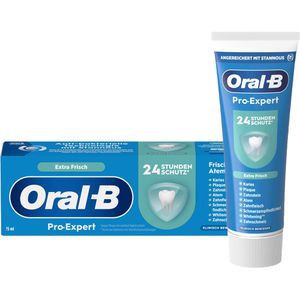 Oral-B Zahnpasta Pro-Expert Extra Frisch, antibakteriell, Frische Minze, 75ml