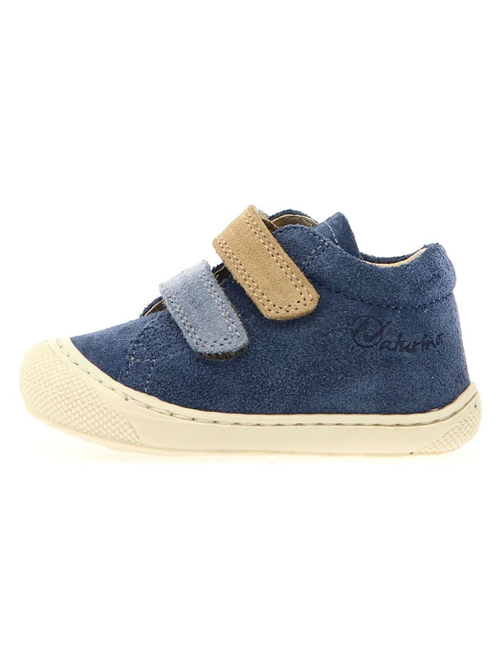 Naturino Leder-Sneaker "Corkel" in Blau - 22