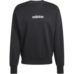 adidas Essentials Linear Fleece Sweatshirt JM1759 - black/white XL
