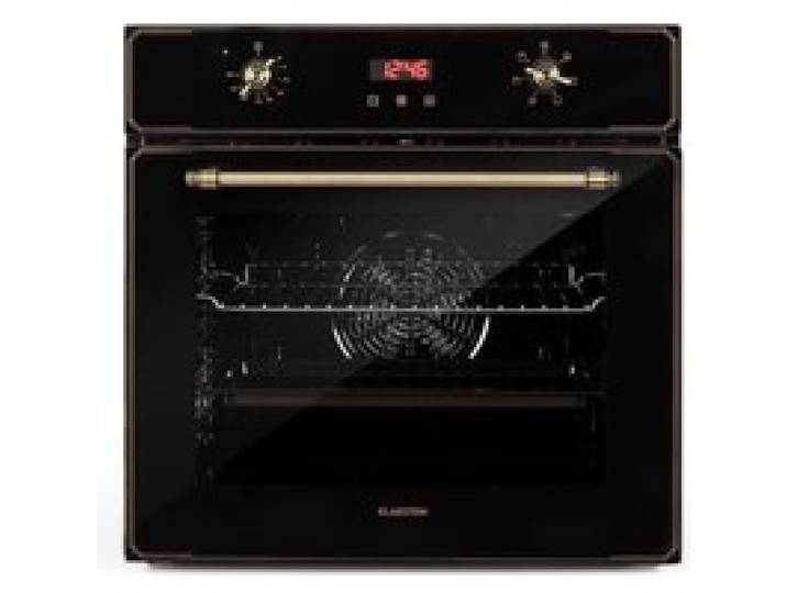 Klarstein Elizabeth four encastrable design rétro 6 fonctions 50-250 ° C noir