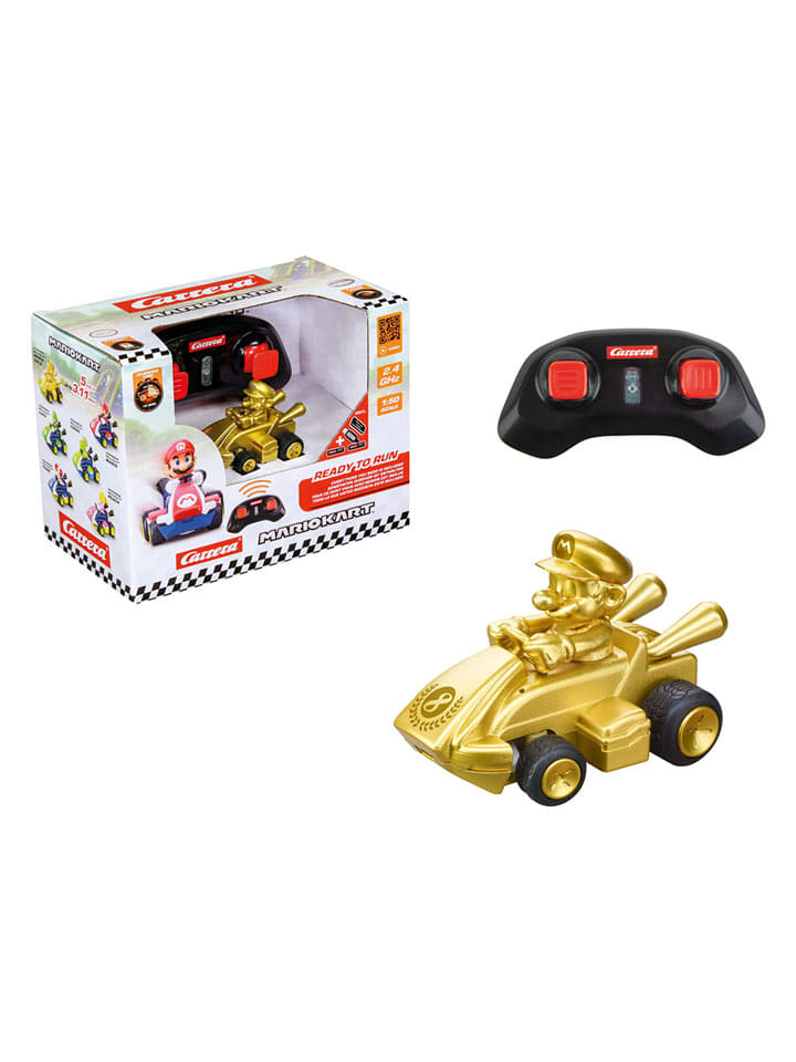 Carrera Ferngesteuertes Auto "Mario Kart Mario - Gold" - ab 6 Jahren - onesize