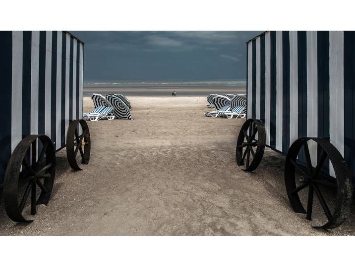 Fototapete PAPERMOON Photo-Art GILBERT CLAES, LA VISANTE , bunt, B:2,5m L:1,86m, Vlies, Tapeten, Fototapete