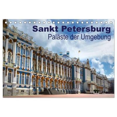 Sankt Petersburg - Paläste der Umgebung (Tischkalender 2027 DIN A5 quer), CALVENDO Monatskalender
