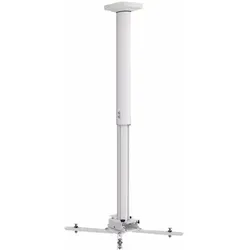 Kindermann Premium MA 100 - Klammer für Projektor (Decke), Beamer Halterung, Weiss