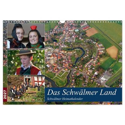 Das Schwälmer Land (Wandkalender 2027 DIN A3 quer), CALVENDO Monatskalender