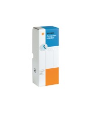 HERMA Computer labels Papier matt permanent selbstklebend perforiert weiß 88.9 x 35.7 mm 4000 Etiketten kontinuierliches Endlosetiketten (8211)