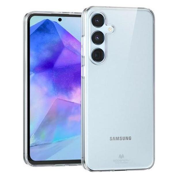Mercury Transparente Jelly-Hülle für Samsung Galaxy A55 5G durchsichtig (Samsung Galaxy A55) (43827551)