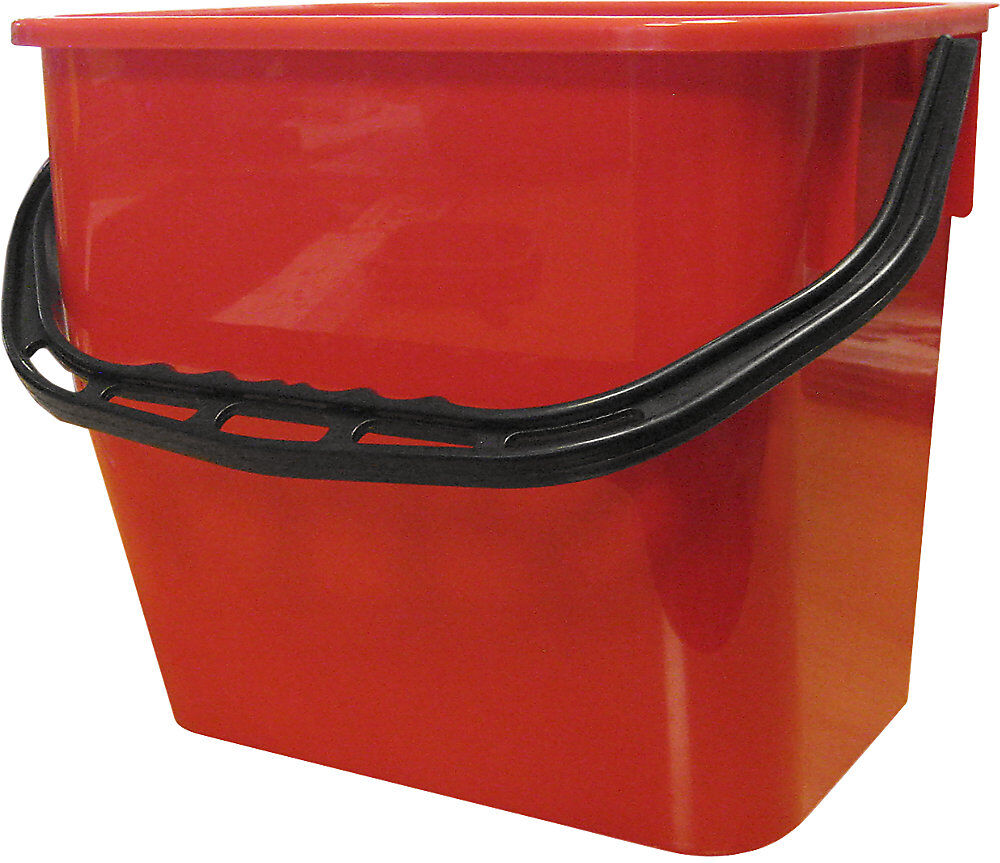 kaiserkraft Eimer, Volumen 15 l, VE 2 Stk, rot