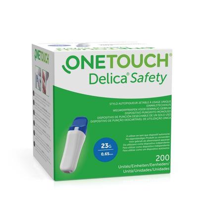 ONE Touch Delica Safety Einmalstechhilfe 23 G 200 St Lanzetten