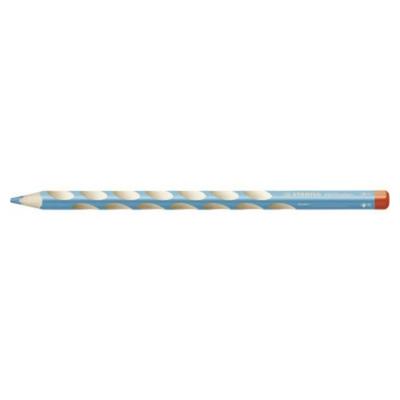 STABILO Ergonomischer Dreikant-Buntstift EASYcolors, für Rechtshänder, hellblau