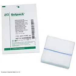 Setpack Mullkompressen RK steril 12-fach 10 x 10 cm (20 Stck.) VE = 10 Pack
