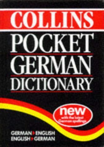 Collins Pocket German Dictionary: German-English, English-German - Preis vom 09.10.2026 07:28:09 h