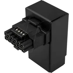 KOLINK 05617 - Kolink Core Pro 12V-2x6 90 Grad Adapter - Typ 1, schwarz