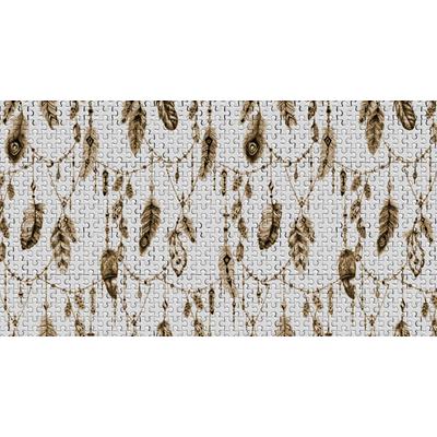 Architects Paper "Atelier 47 Feather Puzzle 3" mehrfarbig glatt Vlies, Wand, Schräge, Decke
