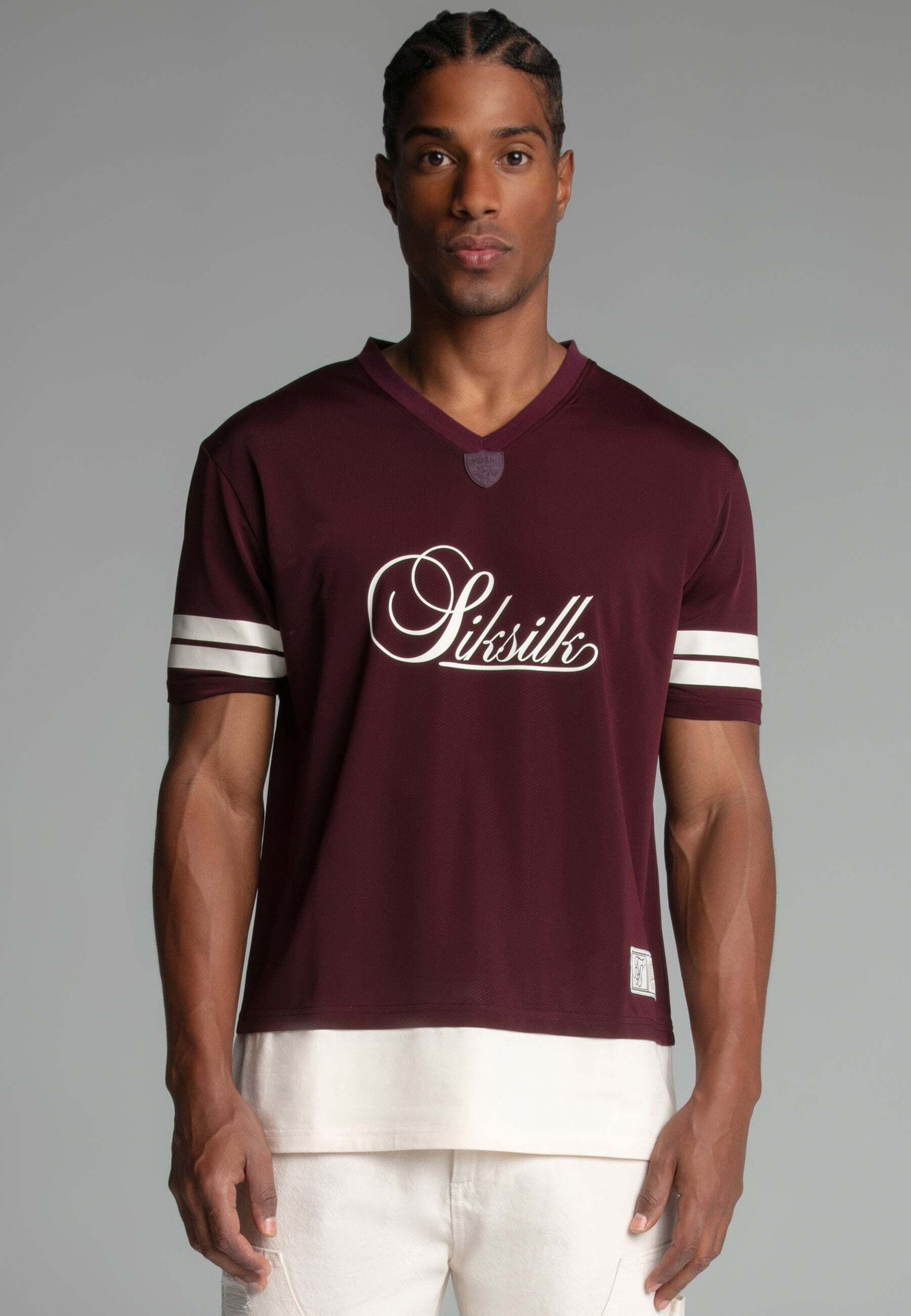 Siksilk weinrot XL