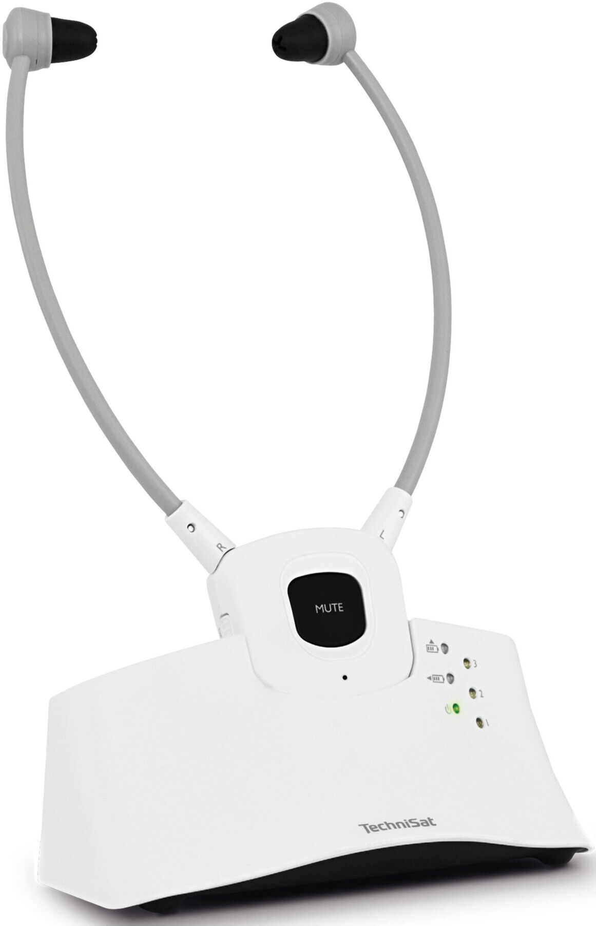 TechniSat Kopfhörerset STEREOMANISI3 inkl. Basisstation weiß (0000/9130)