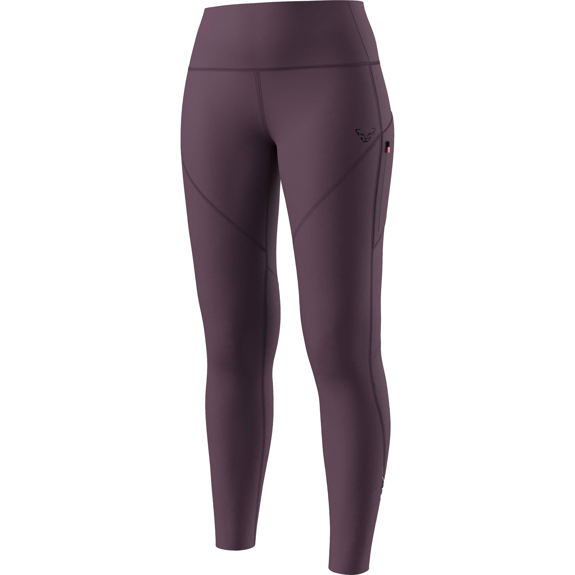 Dynafit Winter Running Tights Damen Laufhose lila Größe XS Trailrunning | Laufen Windabweisend