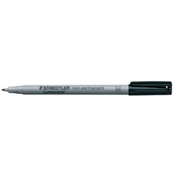 STAEDTLER Lumocolor Folienstifte schwarz 1,0 mm non-permanent