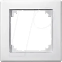 EL MS 484119 - M-SMART, Rahmen, 1-fach, polarweiß, edelmatt