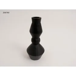Kerzenhalter BLACK (H 19 cm) - schwarz - H 19 cm