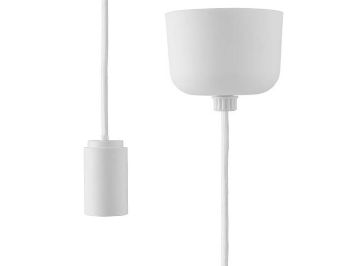 Normann Copenhagen - Accessoire Puff - Blanc - Plastique - Designer Saskia Huebner
