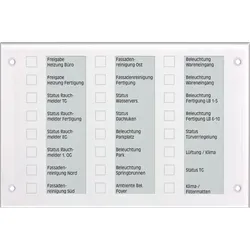 Jung Ersatz-Frontglas MBT2424GLWW