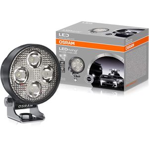 OSRAM Zusatzscheinwerfer LEDriving Round VX80-WD, 12V/24V, LED, 1.150 Lumen, 24 Watt, Nahbereich, Fernscheinwerfer mit ECE