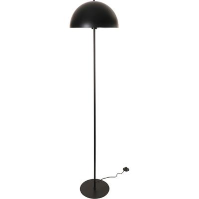 OTTO HOME Stehlampe "Eddaa - Pilzlampe", schwarz, 1, Ø 38cm H: 165cm, 1 Stk., Leuchten, Pilzleuchte, Höhe 165cm, Stehleuchte, Fußschalter, Pilzdesign, Stehlampe
