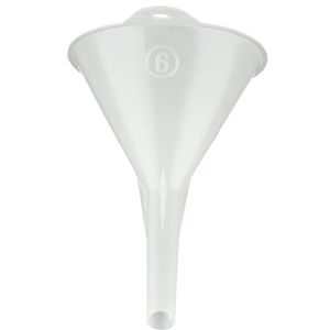 Hünersdorff Trichter 950200, naturfarben, Ø 6 cm, aus Kunststoff, mit Aufhängeöse