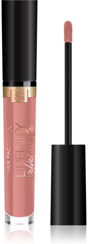Max Factor Lipfinity Velvet Matte liquid matt lipstick shade 015 Nude Silk 3,5 ml