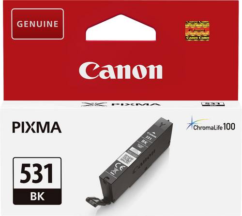 Canon Druckerpatrone CLI-531 BK Original Schwarz 6118C001