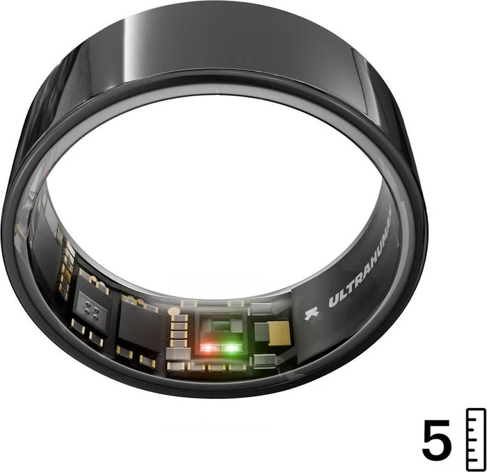 Ultrahuman Ring Air Aster Black Größe 5