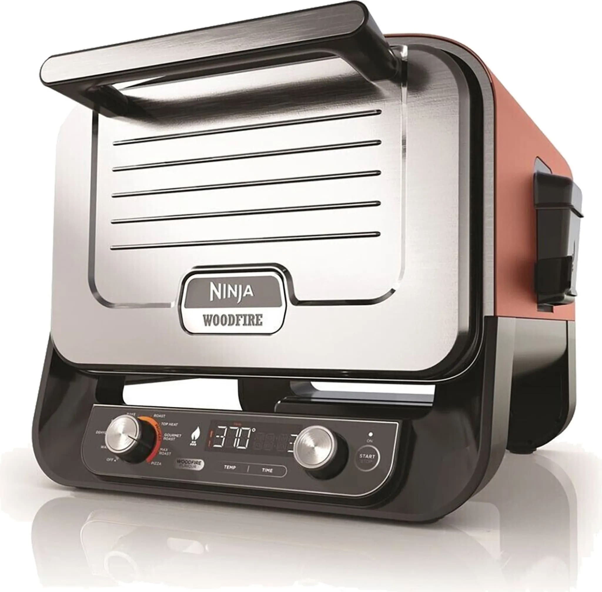 Ninja OO101EU Woodfire Elektrischer Outdoor Pizzagrill & Smoker