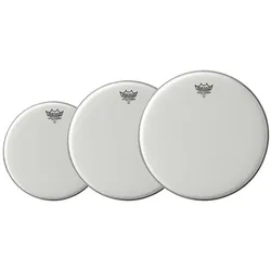 Remo Emperor - Tom Pack - Coated - 10-12-14 Zoll - Schlagzeug-Fell-Set