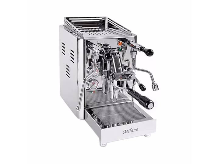 Quickmill 0980 Milano Espresso Maschine – Siebträgermaschine/Espressomaschine – edelstahl