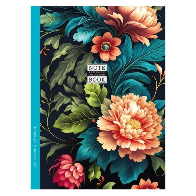 Fresh Dekoratives Notizbuch 143x200/64K Raster TW Flora (A5, Gepunktet, Harter Einband) (47995455)