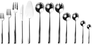 Mepra Movida Flatware Set - 67 Pieces - Stainless Steel