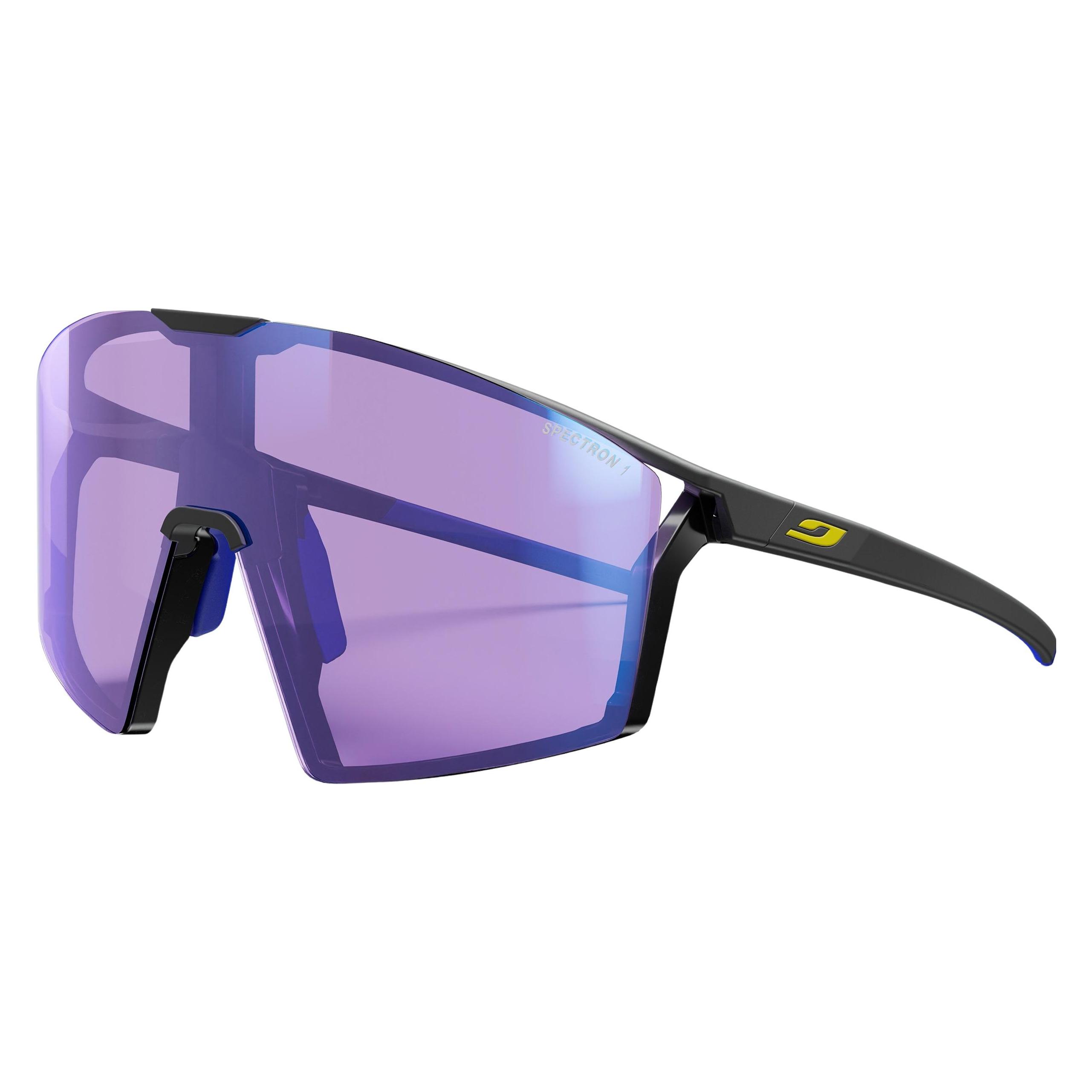 Julbo Edge Schwarz Matt Blau Spectron HD 1 (Black Matt, Blau, Violett) (J5621014)