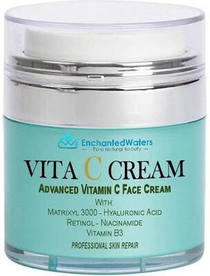 Multicon Wholesale Hub Matrixyl Anti Aging Cream With Vitamin C, Hyaluronic Acid, Retinol & Collagen 1oz