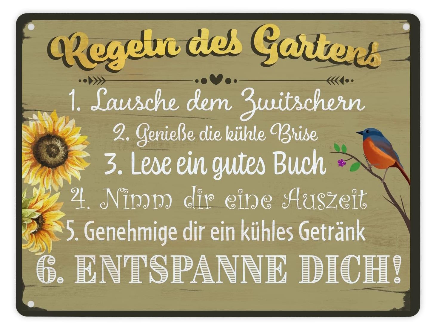 Dripio Metalen Bord met Grafische Print voor Volwassenen