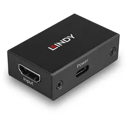 Lindy 38391 Audio-/Video-Leistungsverstärker AV-Repeater Schwarz