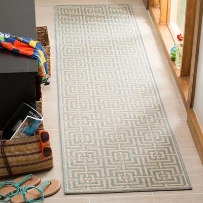 SAFAVIEH Linden Mischa Indoor/ Outdoor Waterproof Patio Backyard Rug