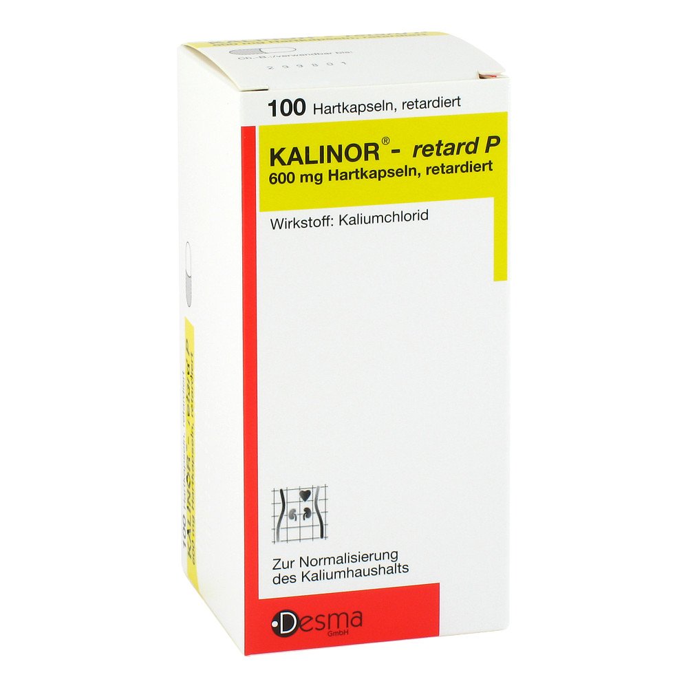 DESMA GmbH Kalinor retard P 600 mg Hartkapseln 02758221