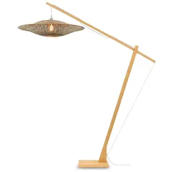 Stehleuchte Bali in Naturfarben max. 60 Watt