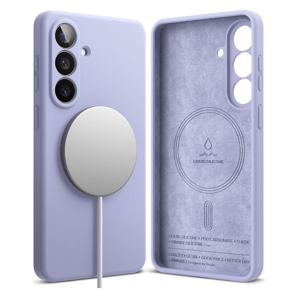 Ringke - Silicone MagSafe - Samsung Galaxy S26 Plus - Lavender (Samsung Galaxy S26) (66154351)